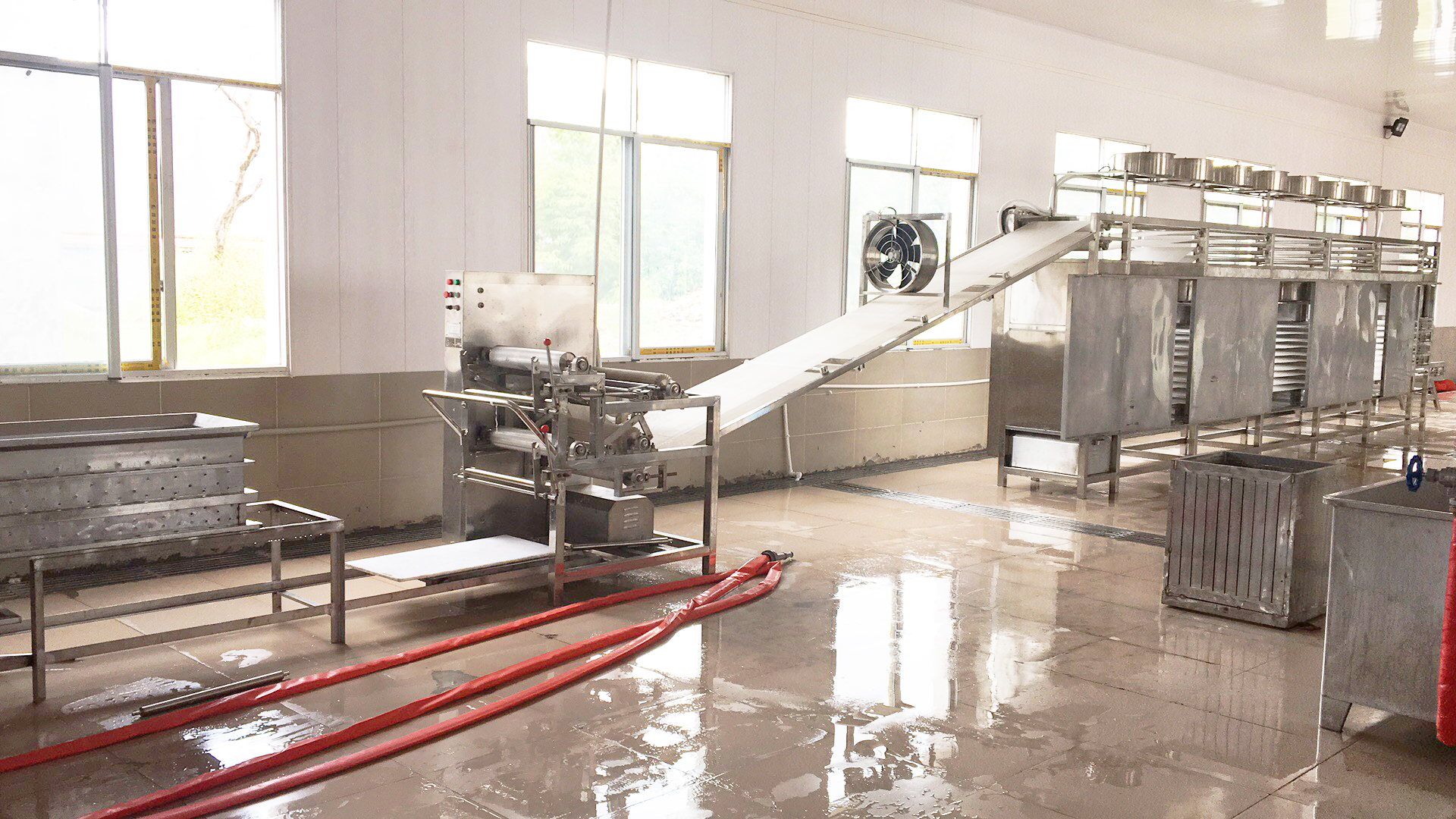 La Chine fabrique une ligne de production de peau de tofu faisant une machine d'équipement