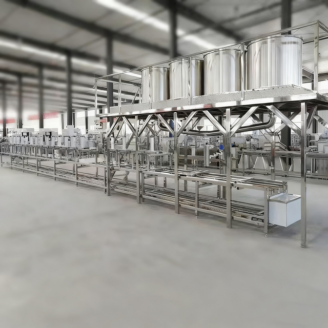 Machine à tofu remplie entièrement automatique CJDJ-18