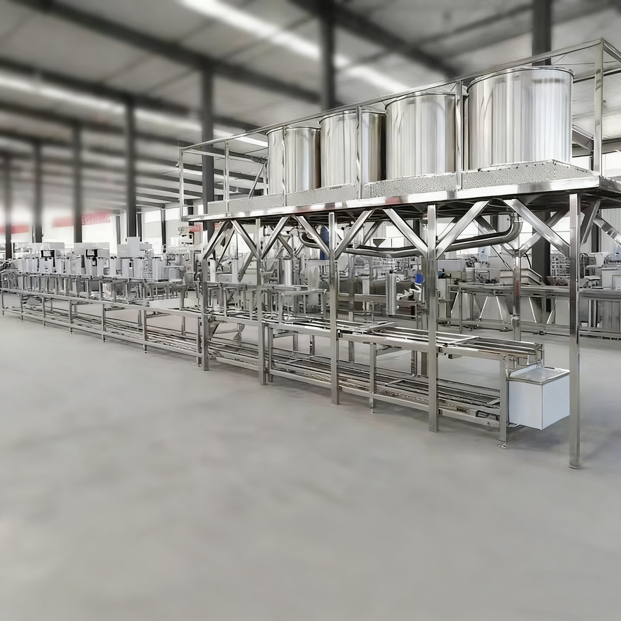 Machine à tofu remplie entièrement automatique CJDJ-18