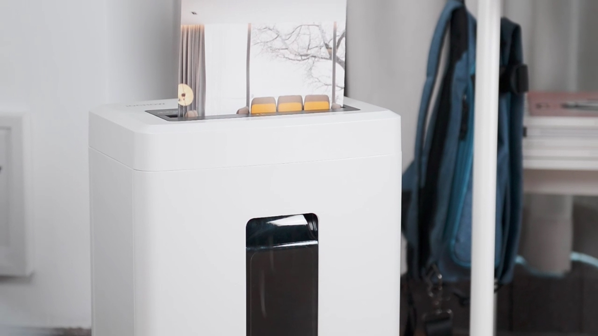 Shredder Micro-Cut Zeneffic pour le bureau à domicile | Niveau de sécurité P5